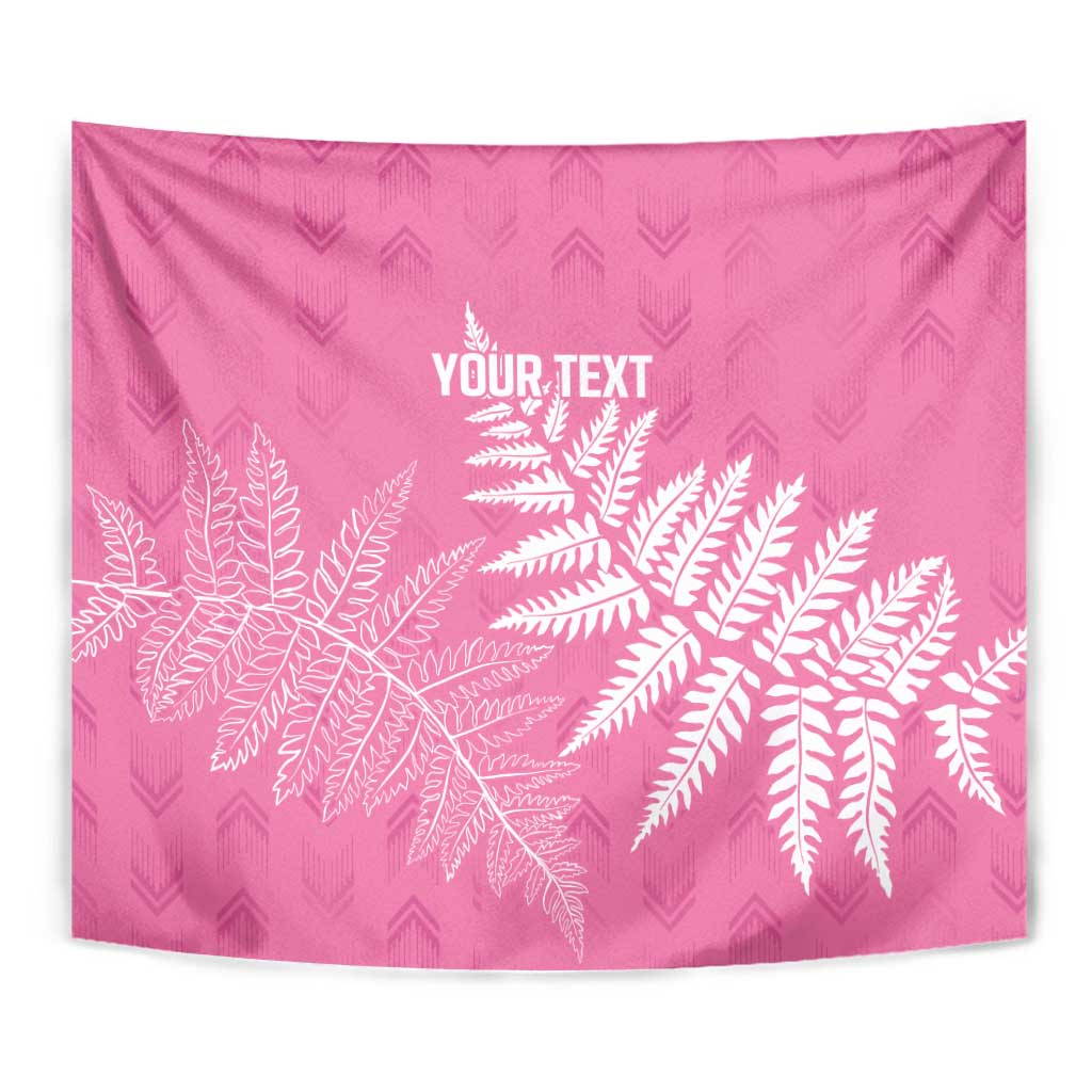 New Zealand Lawn Bowls Breast Cancer Personalized Tapestry Wrap-Around Silver Fern - Aussie Hoodie