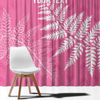 New Zealand Lawn Bowls Breast Cancer Personalized Window Curtain Wrap-Around Silver Fern - Aussie Hoodie