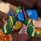 Personalized South Africa Rugby Bokke 4 in 1 Can Cooler Tumbler Minimalism Style