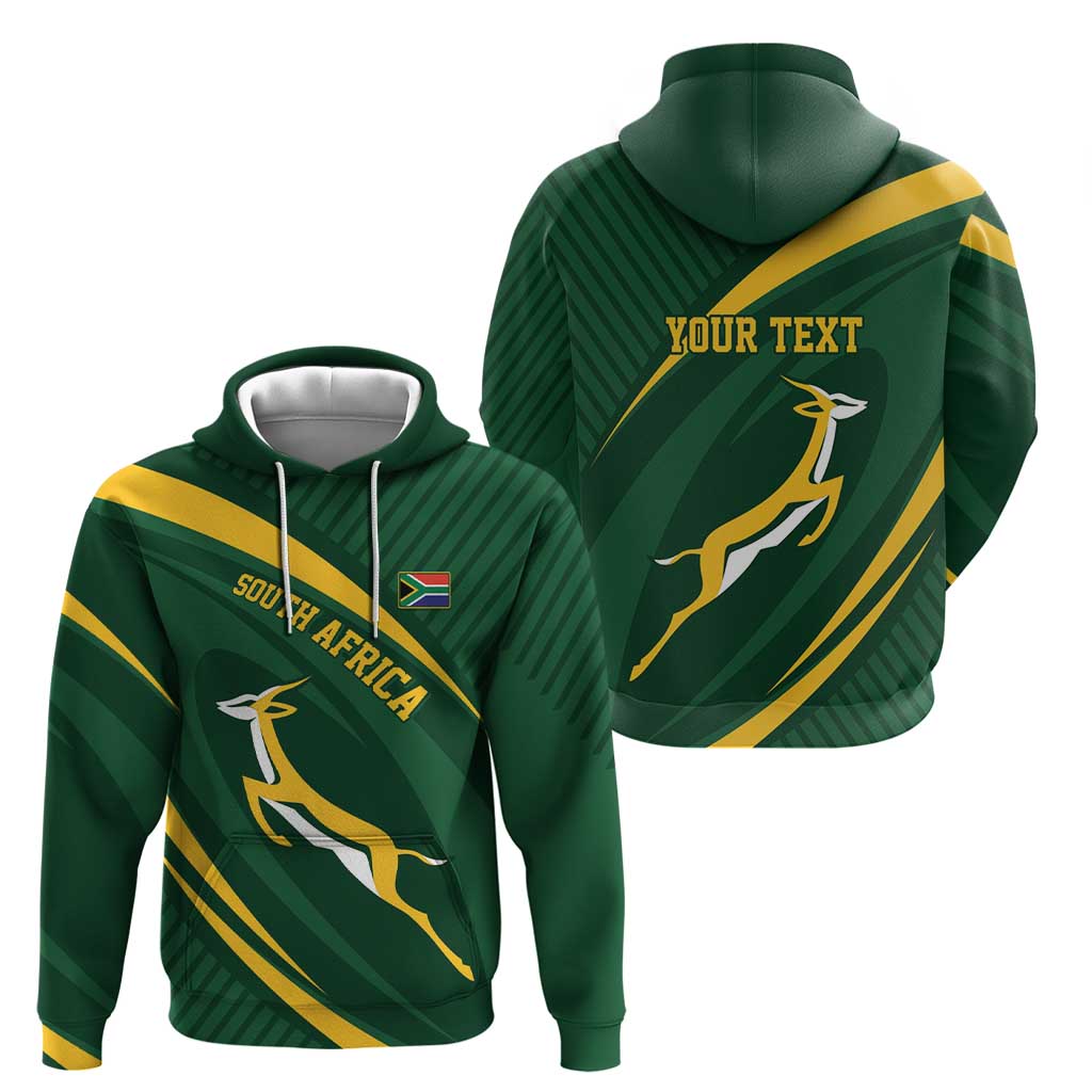 Personalized South Africa Rugby Bokke Hoodie Minimalism Style