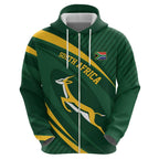 Personalized South Africa Rugby Bokke Hoodie Minimalism Style
