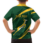 Personalized South Africa Rugby Bokke Kid Hawaiian Shirt Minimalism Style