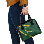 Personalized South Africa Rugby Bokke Shoulder Handbag Minimalism Style