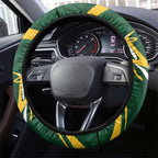 South Africa Rugby Bokke Steering Wheel Cover Minimalism Style