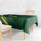 Personalized South Africa Rugby Bokke Tablecloth Minimalism Style