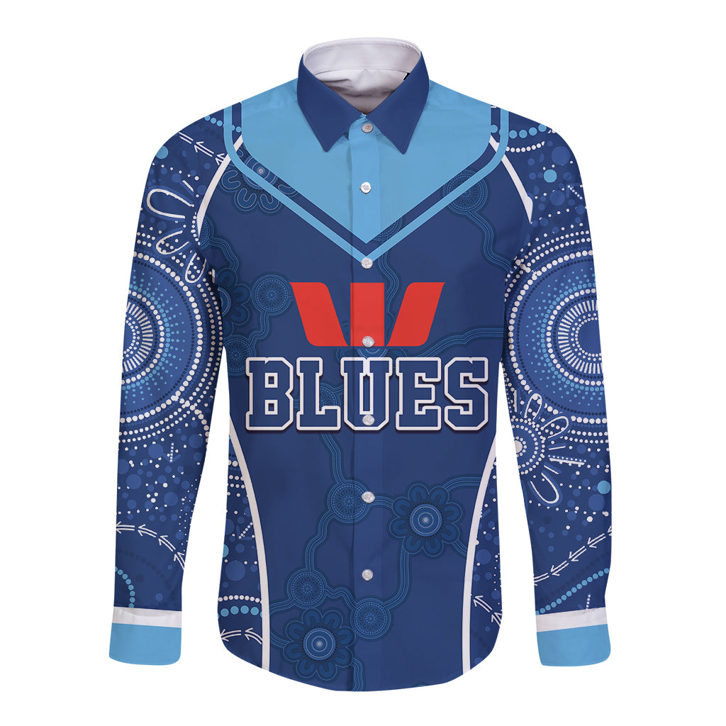 personalised-indigenous-nsw-blues-rugby-long-sleeve-button-shirt-state-of-origin-blue-dynamic