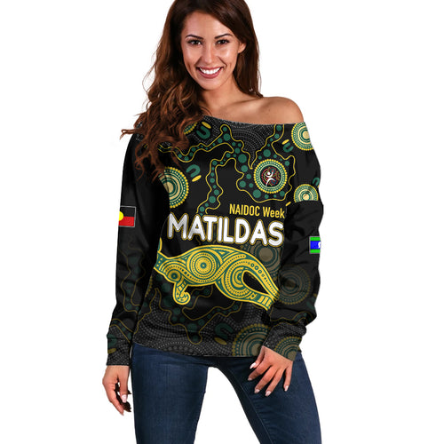 naidoc-week-2023-off-shoulder-sweater-australia-soccer-matildas-for-our-elders
