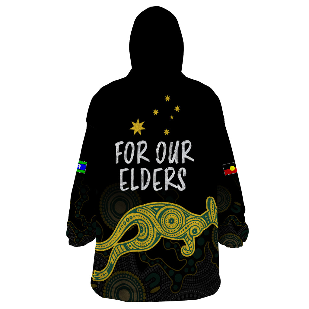 naidoc-week-2023-wearable-blanket-hoodie-australia-soccer-matildas-for-our-elders