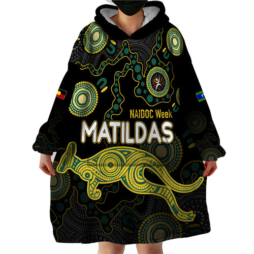 naidoc-week-2023-wearable-blanket-hoodie-australia-soccer-matildas-for-our-elders