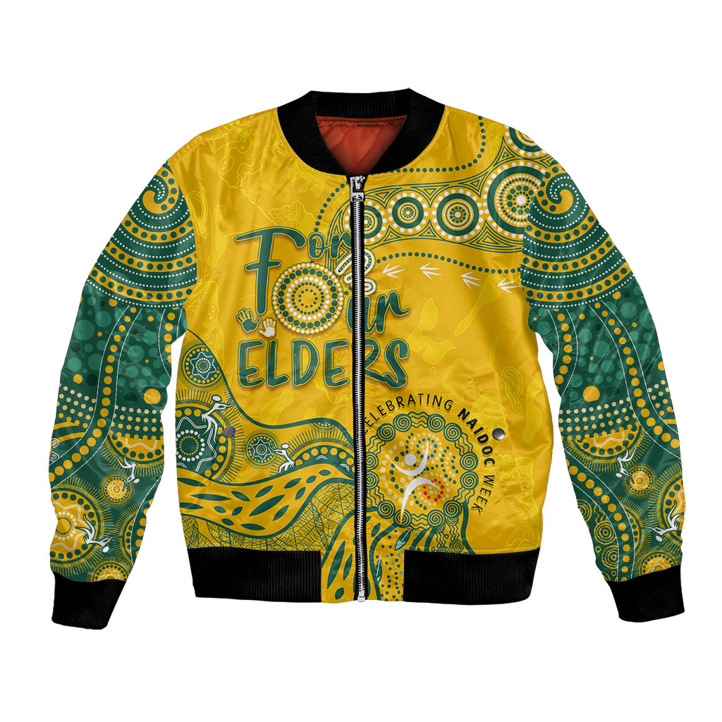 personalised-naidoc-week-2023-aboriginal-bomber-jacket-australia-socceroos-indigenous