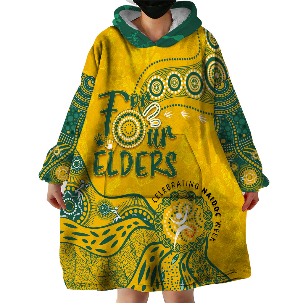 personalised-naidoc-week-2023-aboriginal-wearable-blanket-hoodie-australia-socceroos-indigenous