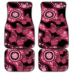 Australia Indigenous Car Mats Breast Cancer Black Aboriginal Butterfly