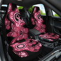 Australia Indigenous Car Seat Cover Breast Cancer Black Aboriginal Butterfly