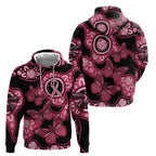 Australia Indigenous Hoodie Breast Cancer Black Aboriginal Butterfly