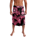 Australia Indigenous Lavalava Breast Cancer Black Aboriginal Butterfly