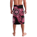 Australia Indigenous Lavalava Breast Cancer Black Aboriginal Butterfly