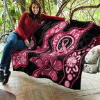 Australia Indigenous Quilt Breast Cancer Black Aboriginal Butterfly
