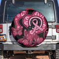Australia Indigenous Spare Tire Cover Breast Cancer Black Aboriginal Butterfly
