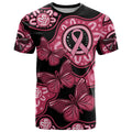 Australia Indigenous T Shirt Breast Cancer Black Aboriginal Butterfly