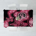 Australia Indigenous Tablecloth Breast Cancer Black Aboriginal Butterfly