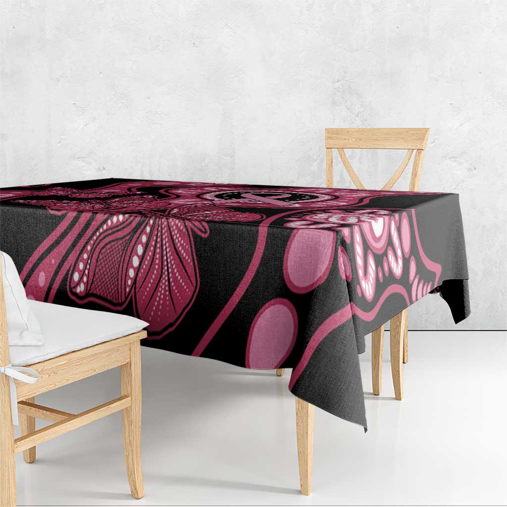 Australia Indigenous Tablecloth Breast Cancer Black Aboriginal Butterfly