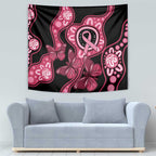 Australia Indigenous Tapestry Breast Cancer Black Aboriginal Butterfly