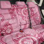Australia Indigenous Back Car Seat Cover Breast Cancer Pink Aboriginal Butterfly
