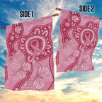 Australia Indigenous Garden Flag Breast Cancer Pink Aboriginal Butterfly