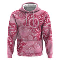 Australia Indigenous Hoodie Breast Cancer Pink Aboriginal Butterfly