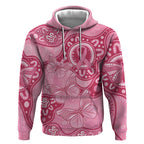 Australia Indigenous Hoodie Breast Cancer Pink Aboriginal Butterfly