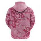 Australia Indigenous Hoodie Breast Cancer Pink Aboriginal Butterfly