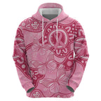 Australia Indigenous Hoodie Breast Cancer Pink Aboriginal Butterfly