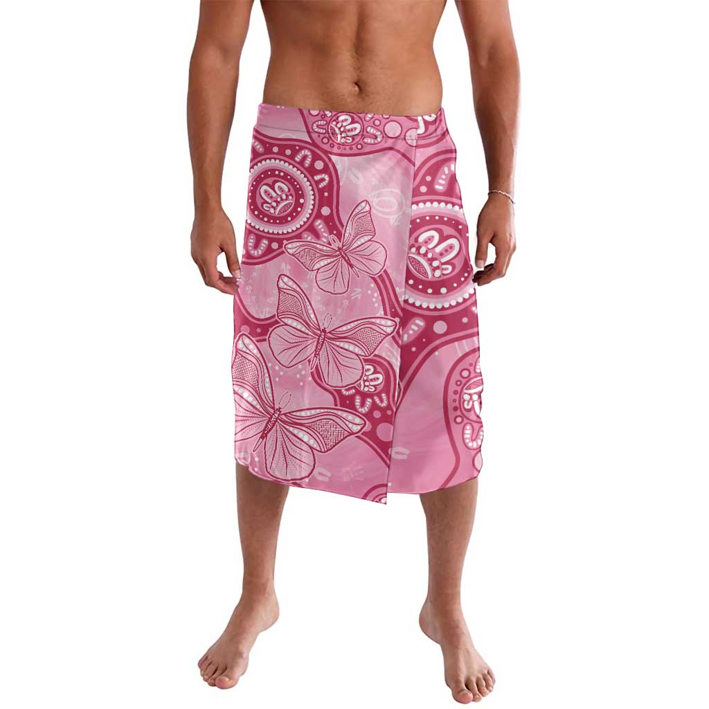Australia Indigenous Lavalava Breast Cancer Pink Aboriginal Butterfly