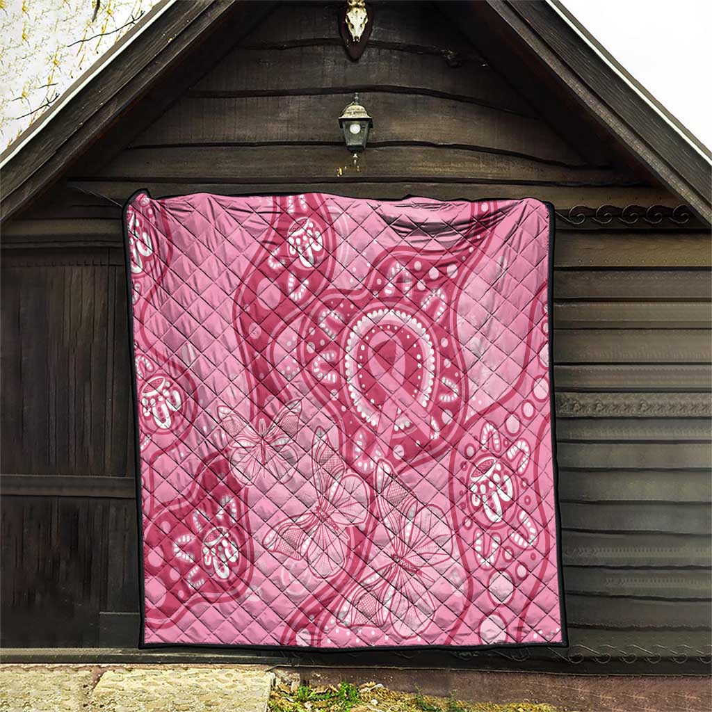 Australia Indigenous Quilt Breast Cancer Pink Aboriginal Butterfly