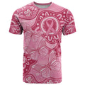 Australia Indigenous T Shirt Breast Cancer Pink Aboriginal Butterfly
