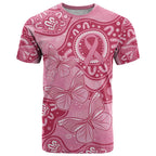 Australia Indigenous T Shirt Breast Cancer Pink Aboriginal Butterfly