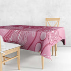 Australia Indigenous Tablecloth Breast Cancer Pink Aboriginal Butterfly