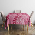 Australia Indigenous Tablecloth Breast Cancer Pink Aboriginal Butterfly