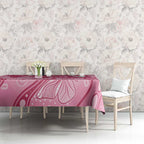 Australia Indigenous Tablecloth Breast Cancer Pink Aboriginal Butterfly