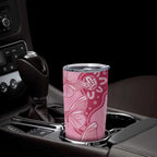 Australia Indigenous Tumbler Cup Breast Cancer Pink Aboriginal Butterfly