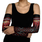 Aotearoa Maori Ngapuhi Iwi Arm Sleeves Korowai Tukutuku Kaokao Motifs