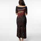 Aotearoa Maori Ngapuhi Iwi Puletasi Korowai Tukutuku Kaokao Motifs