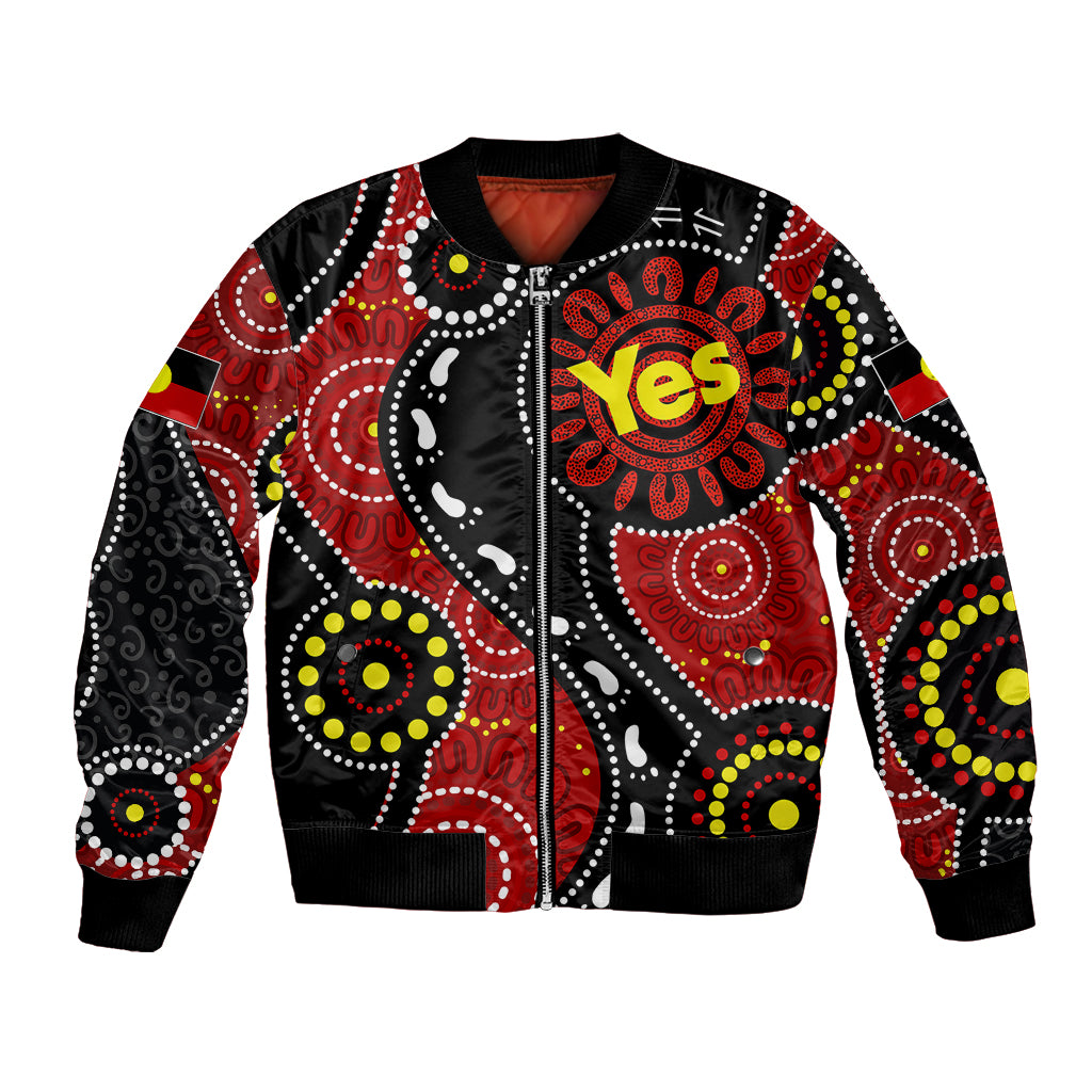 australia-indigenous-bomber-jacket-vote-yes-aboriginal-flag-color
