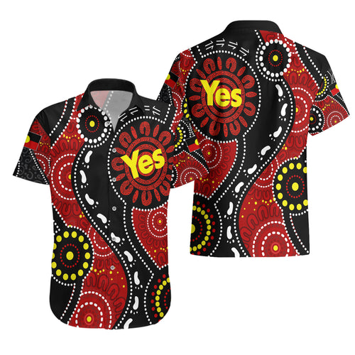 australia-indigenous-hawaiian-shirt-vote-yes-aboriginal-flag-color