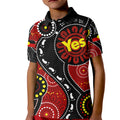 australia-indigenous-kid-polo-shirt-vote-yes-aboriginal-flag-color
