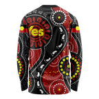 australia-indigenous-long-sleeve-shirt-vote-yes-aboriginal-flag-color