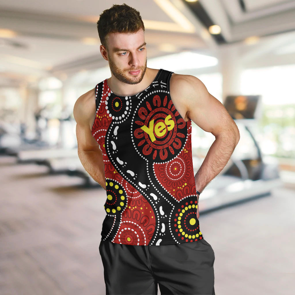 australia-indigenous-men-tank-top-vote-yes-aboriginal-flag-color