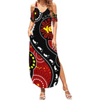 australia-indigenous-summer-maxi-dress-vote-yes-aboriginal-flag-color