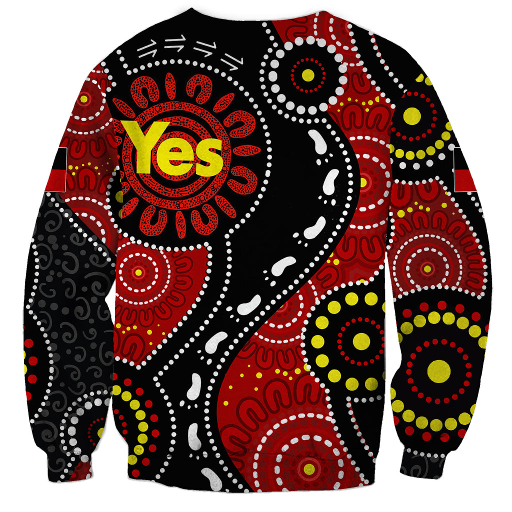 australia-indigenous-sweatshirt-vote-yes-aboriginal-flag-color