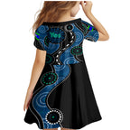 australia-indigenous-family-matching-mermaid-dress-and-hawaiian-shirt-vote-yes-aboriginal-torres-strait